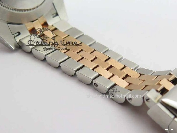 MiroTime 0313 Vibrant DateJust 41mm 126303 Noob 1:1 Best Edition RG Wrapped Brown Diam Dial Fluted Bezel On Jubilee Bracelet A 3781